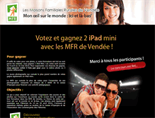 Tablet Screenshot of concoursphotos.formation-alternance-vendee.com